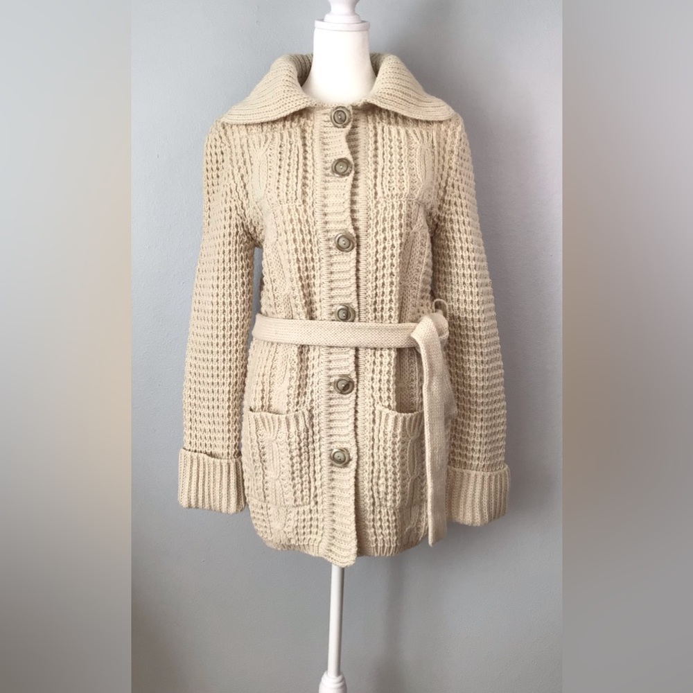 Vintage GAELTARRA Wool Cardigan Sweater